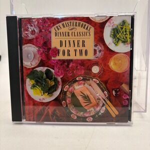 CBS Masterworks Dinner Classics Dinner For Two CD Martha Stewart MFK 46355 1990